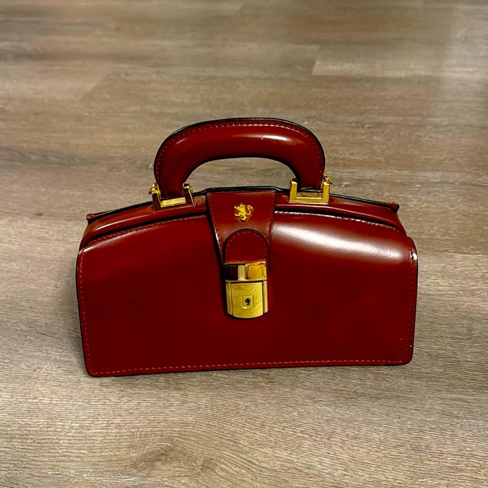 Pratesi Pelletterie Lady Brunelleschi Leather Handbag Shoulder Bag - Picture 1 of 12